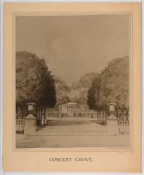 ルガーノ湖のスケッチ