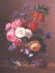 花の静物画（63508と対になっている）