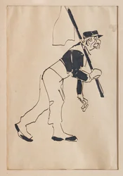 原則について（紙に墨）