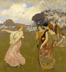 春のダンス、c。 1917