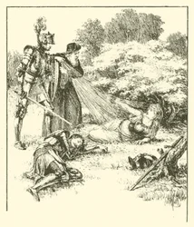 ギュイヨン卿「至福の塔」（エングレーヴィング