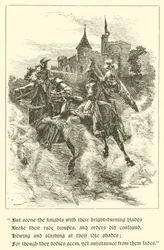 ギュイヨン卿「The House Of Temperance」（エングレーヴィング