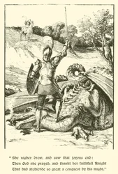 赤十字騎士団、最後の戦い（エングレービング