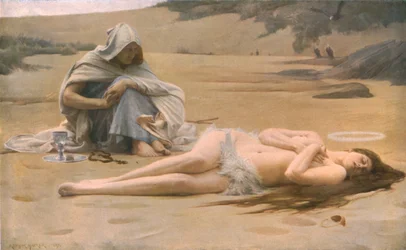 ペラギアとフィラモン、1887、c1930。