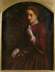 パンジー、1860年頃