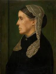 ヘンリー・ガスキン夫人の画家の母の肖像、1888年。