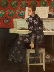 ホワイトピアノ、1894