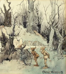 森の中のエルフ、1908