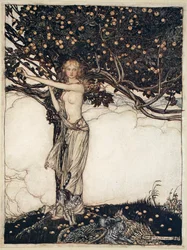 「美しいフレイア」、1910年
