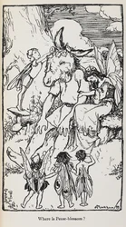Illustration from A Midsummer Night