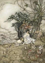 The Changeling、1905（紙とペンとインク）