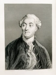 ネッケル，ジャック（1732-1804）。フランスに仕えたスイスの金融家、政治家。エングレーヴィング（1883年）。書誌。スペイン.カタロニア.バルセロナ。カタルーニャ図書館