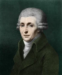 フランツ・ヨーゼフ・ハイドン（1732-1809）の肖像。