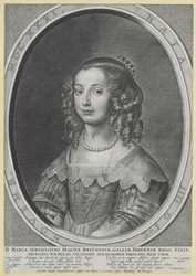 英国王女メアリー（プリント）