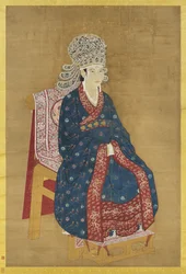 宋皇后坐像（絹本著色・掛軸）