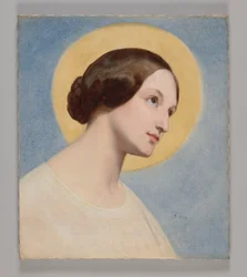 エルジュビエタ（エリザ）・ブランicki・クラシンスカ（1820-1876）の肖像画