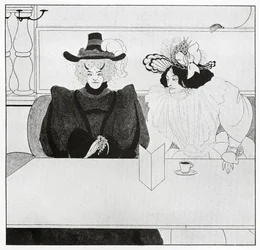 ブラックコーヒー、1895