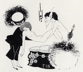 『サロメ』の末尾装飾 1893