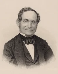 作曲家アルバート・メスフェッセルの肖像 1785-1869.