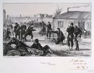 警備中、パリ包囲戦、普仏戦争、1870年11月1872年