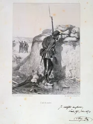 パリ包囲戦、日仏戦争、1870年1871年。