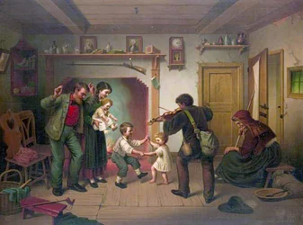 バイオリンに踊る