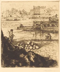 ドックマン、ラ ガールの桟橋