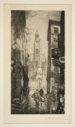 Rue de la Montagne Sainte-Geneviève、パリ