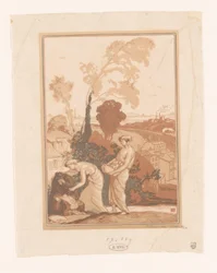 音楽と詩は芸術家を助ける La Musique et la Poesie secourant les Artistes
