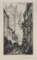 Narrow Street, Beauvais (An Alley, Beauvais)
