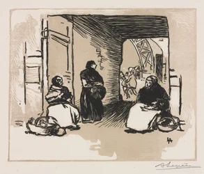 パン売り、1889。