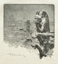 ルストリージドノートルダム、1890年。