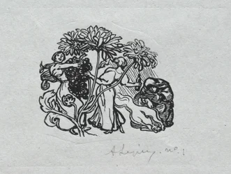 パリ暦、1897年：末尾装飾、秋、1897年。