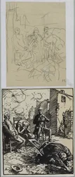 1914年、3人の人質が座った。