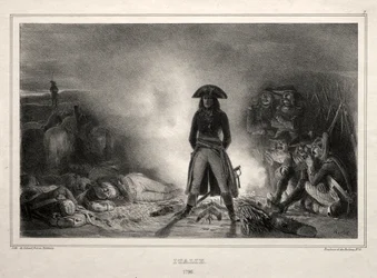 1836年のアルバム：イタリア、1796年、ナポレオンボナパルト、1836年。