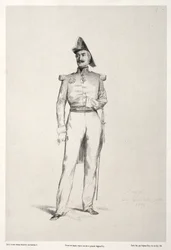 元帥バラケイ・ディヒリアーズ、1859年。