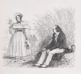 ベランジェの全作品からの人々の娘、1836