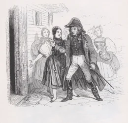 ベランジェ全集からの亡命者、1836年。