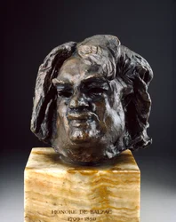 バルザック、最後の研究の前の頭、c1890s