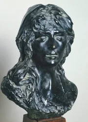オーギュスト・ロダン（1840-1917）作「ミニョン（ローズ・ボーレの肖像）」、肖像画