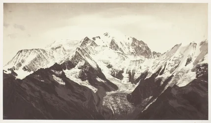 Savoie 46、Mont-Blanc、Mont-Joli から見た