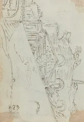 テヴェレ川岸の古代遺跡