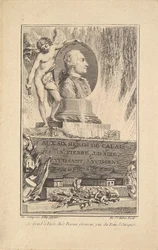 ピエール・ローラン・ド・ベロイの肖像、ca。 1765年。