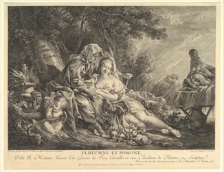 Vertumnus and Pomona、1765。