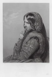 オセロの登場人物、デズデモーナ（版画）