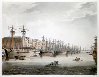西インド港、ロンドン、1808～1810年
