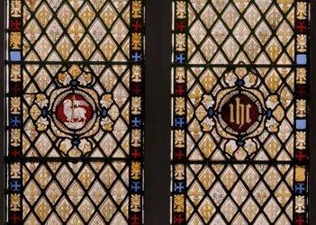 Apseウィンドウ、ディテール、1841-42（ステンドグラス）