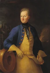 Charles XII ou Carl de Suede - Sparre, Axel (1652-1728). キャンバスに油彩