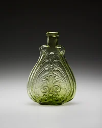 フラスコ、c。 1827-1832（非鉛ガラス）