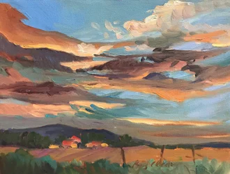 Maine Sky, c.1980-2000 （キャンバスに油彩）
